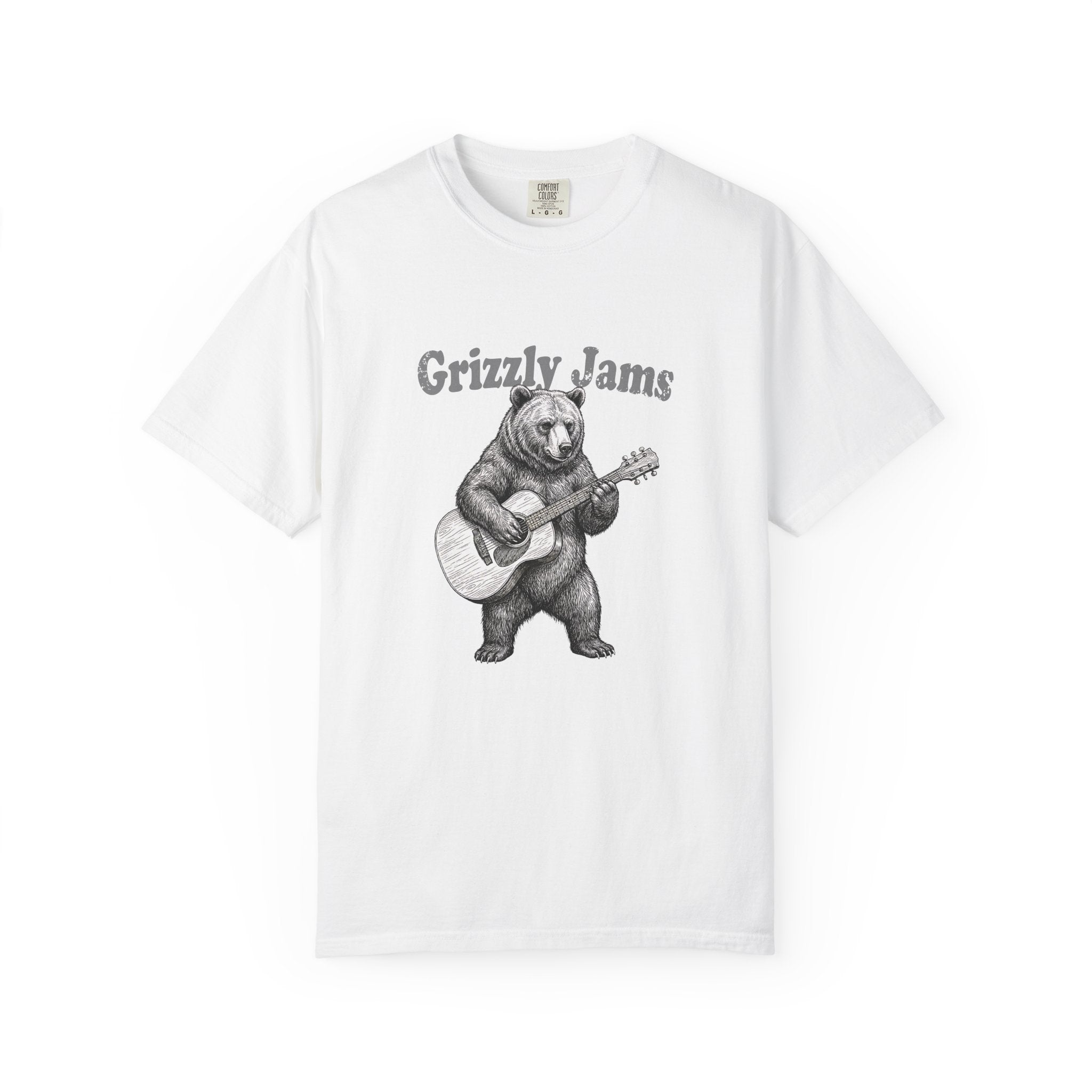 Grizzly Jams - Vintage Bear Guitar Tee | Comfort Colors® 1717