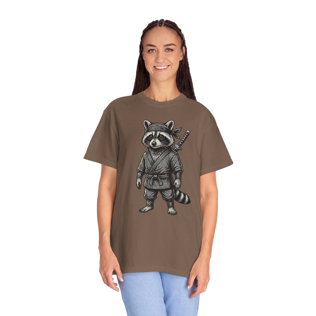 Shadow Bandit Tee - Shinobi Raccoon