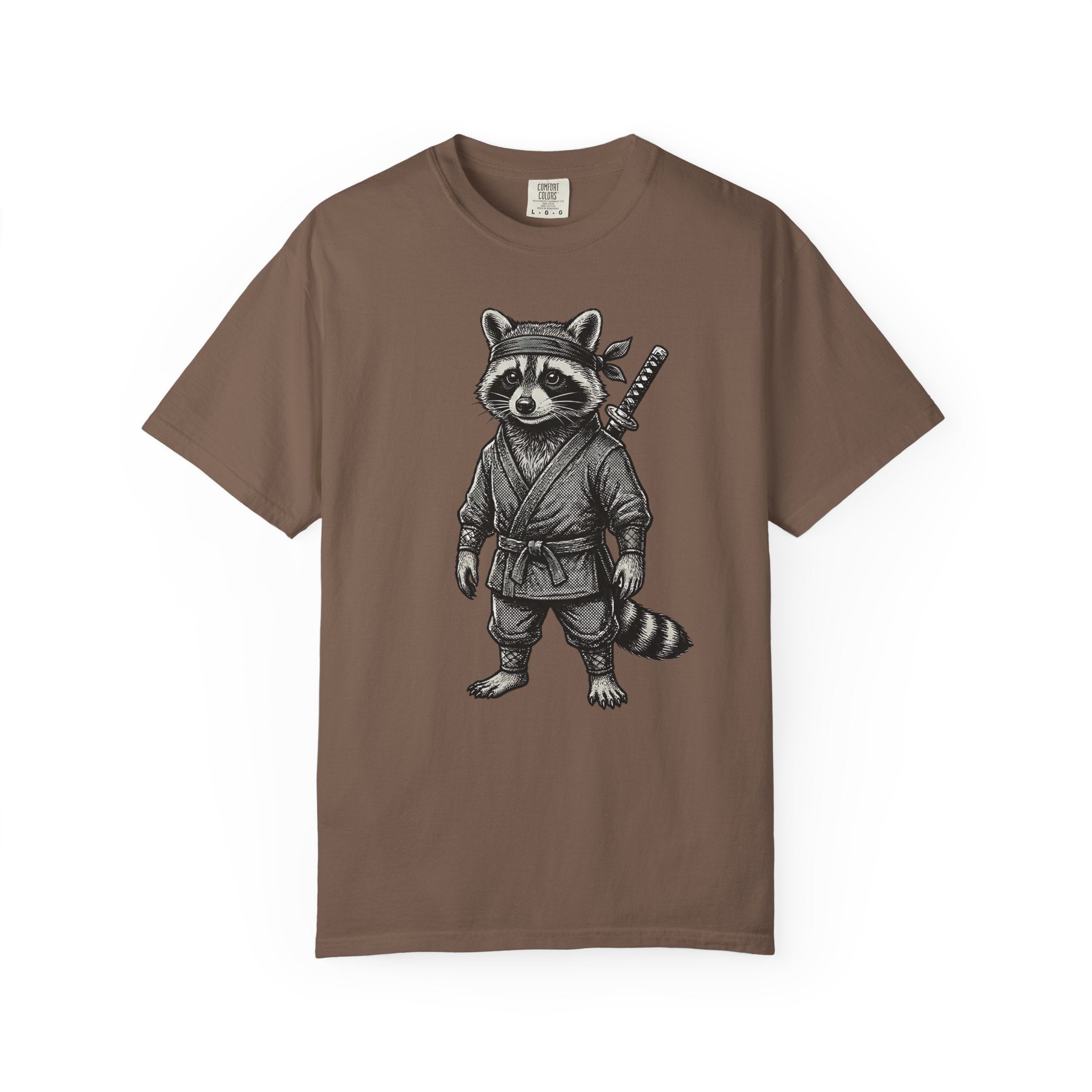 Shadow Bandit Tee - Shinobi Raccoon