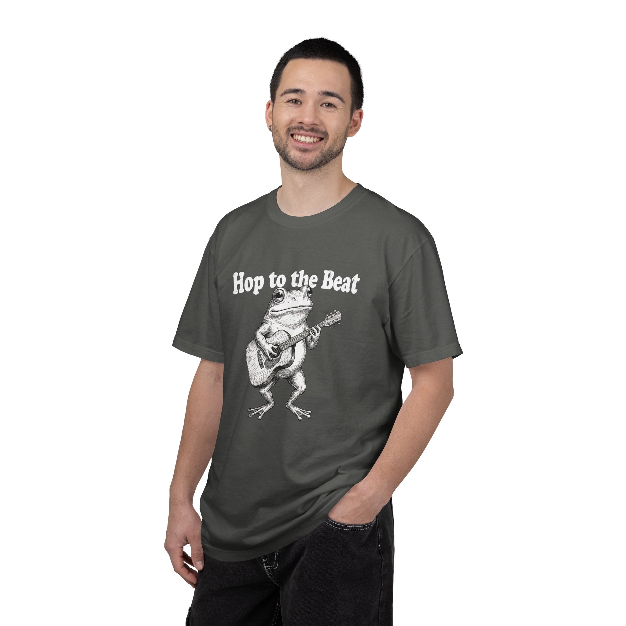Hop to the Beat - Vintage Frog Guitar Tee | Comfort Colors® 1717