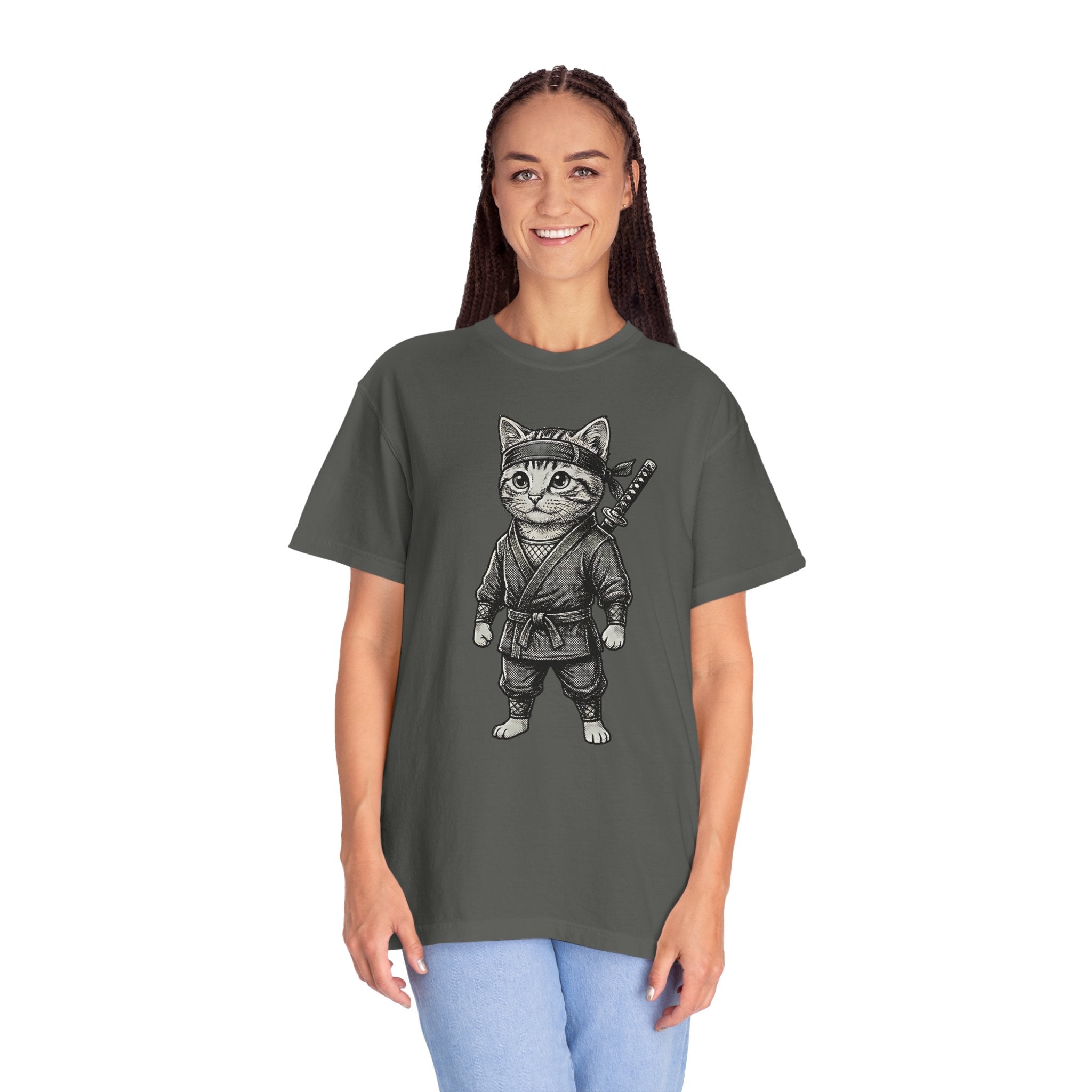 Silent Purr Tee - Neko Ninja