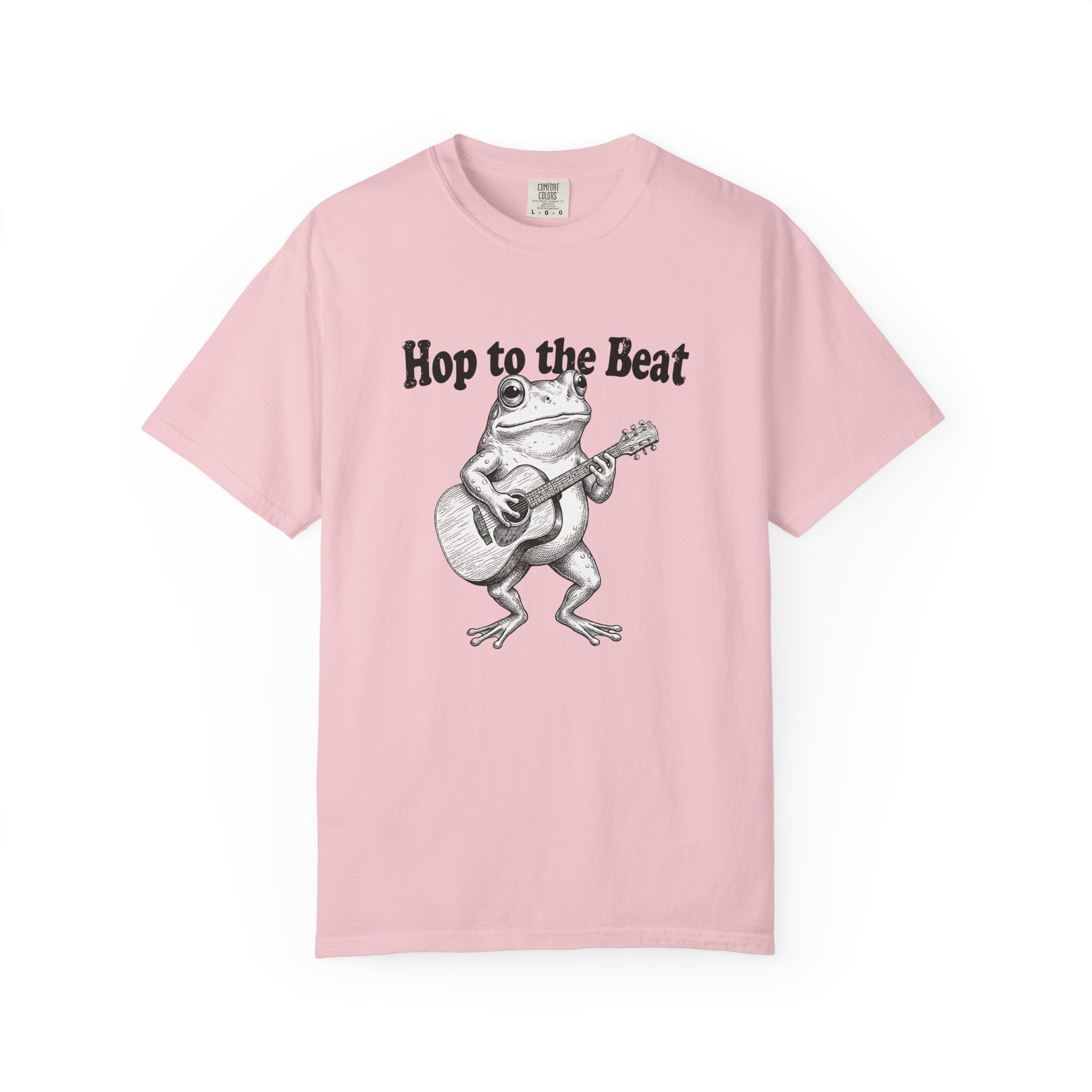 Hop to the Beat - Vintage Frog Guitar Tee | Comfort Colors® 1717