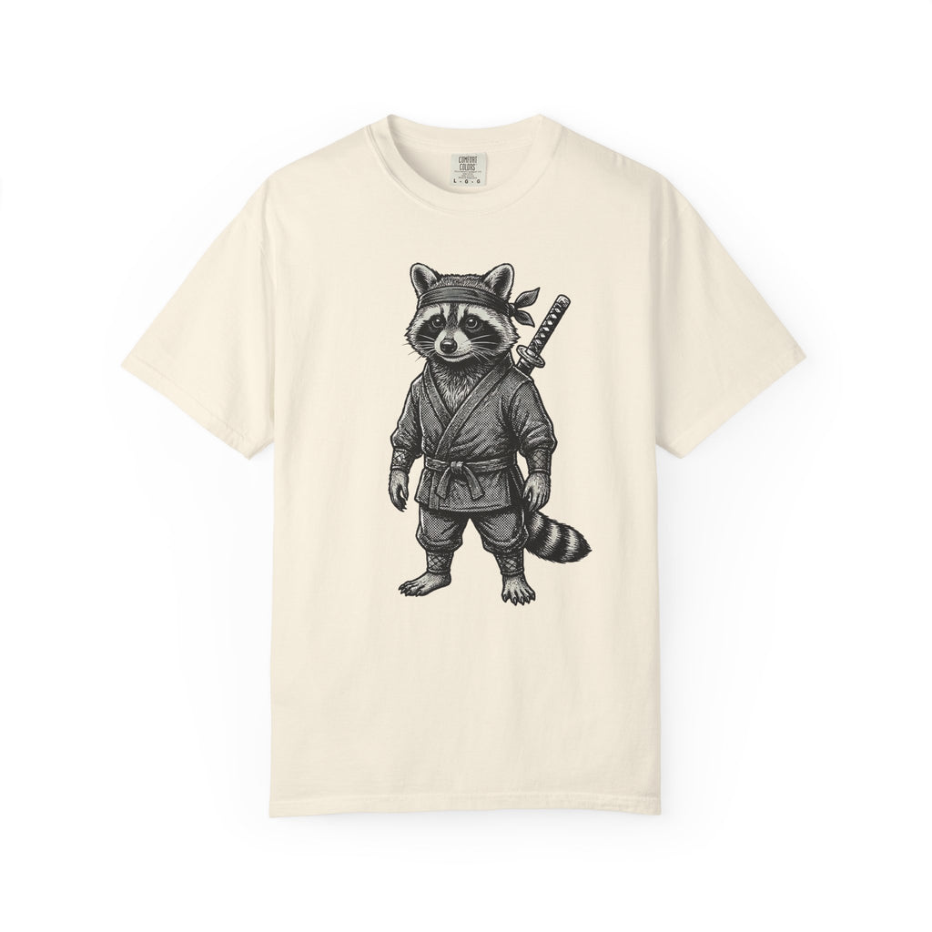Shadow Bandit Tee - Shinobi Raccoon
