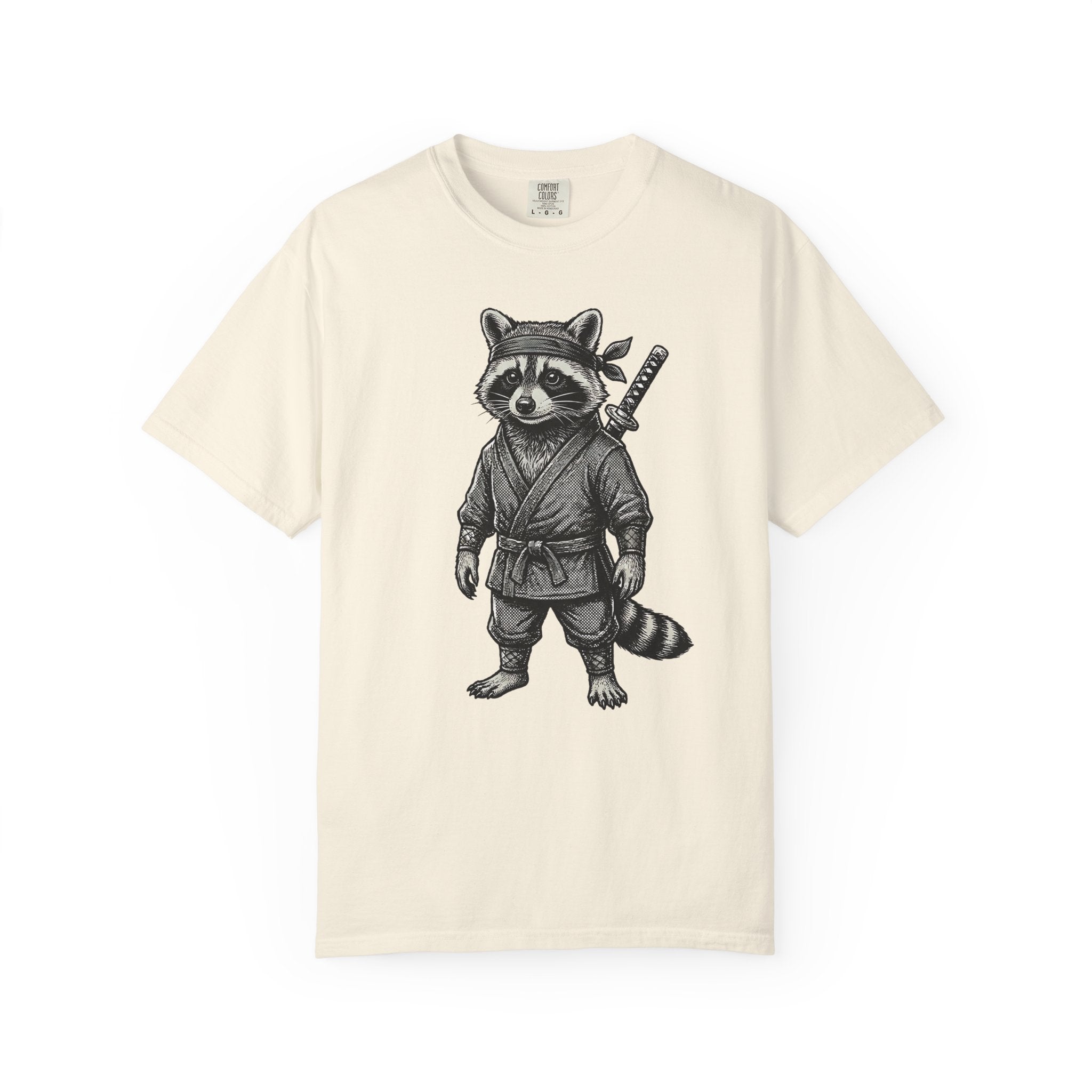 Shadow Bandit Tee - Shinobi Raccoon