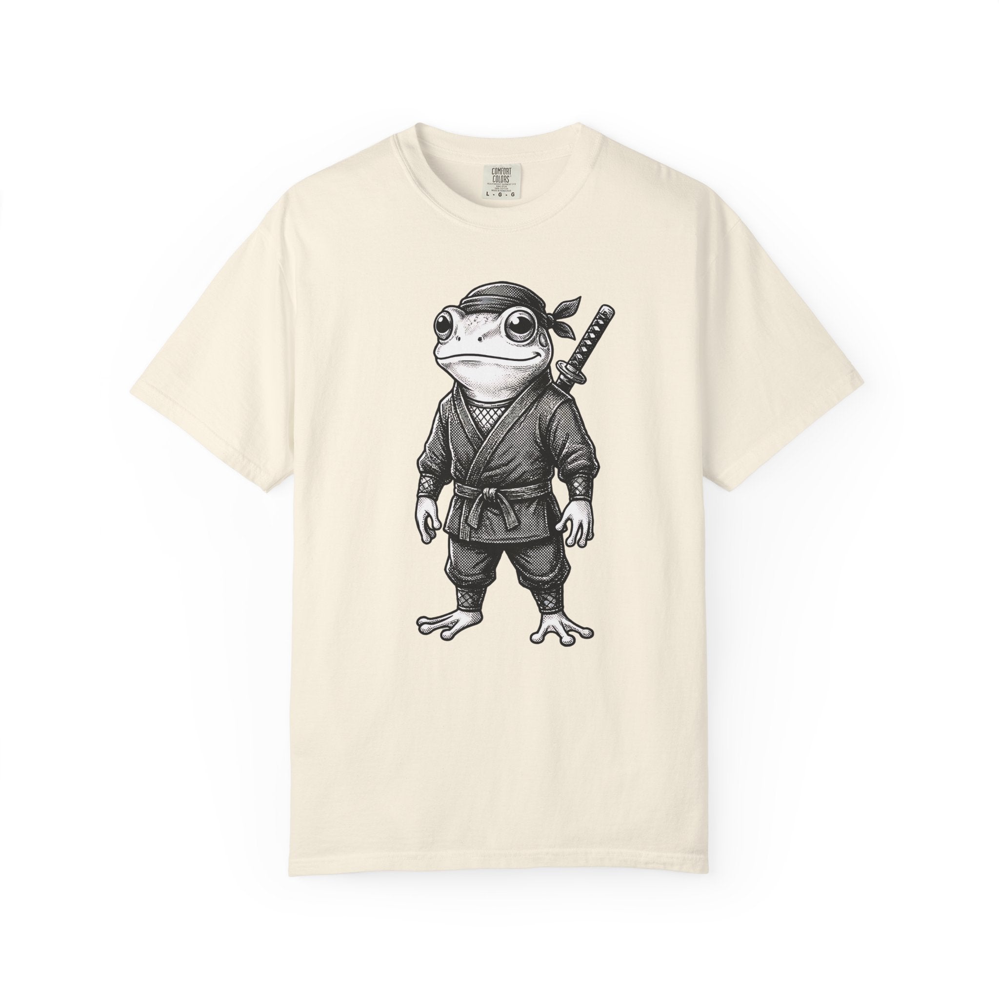 Stealth Hopper Tee - Vintage Ninja Frog