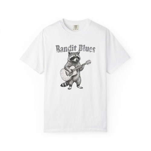 Bandit Blues - Vintage Raccoon Guitar Tee | Comfort Colors® 1717