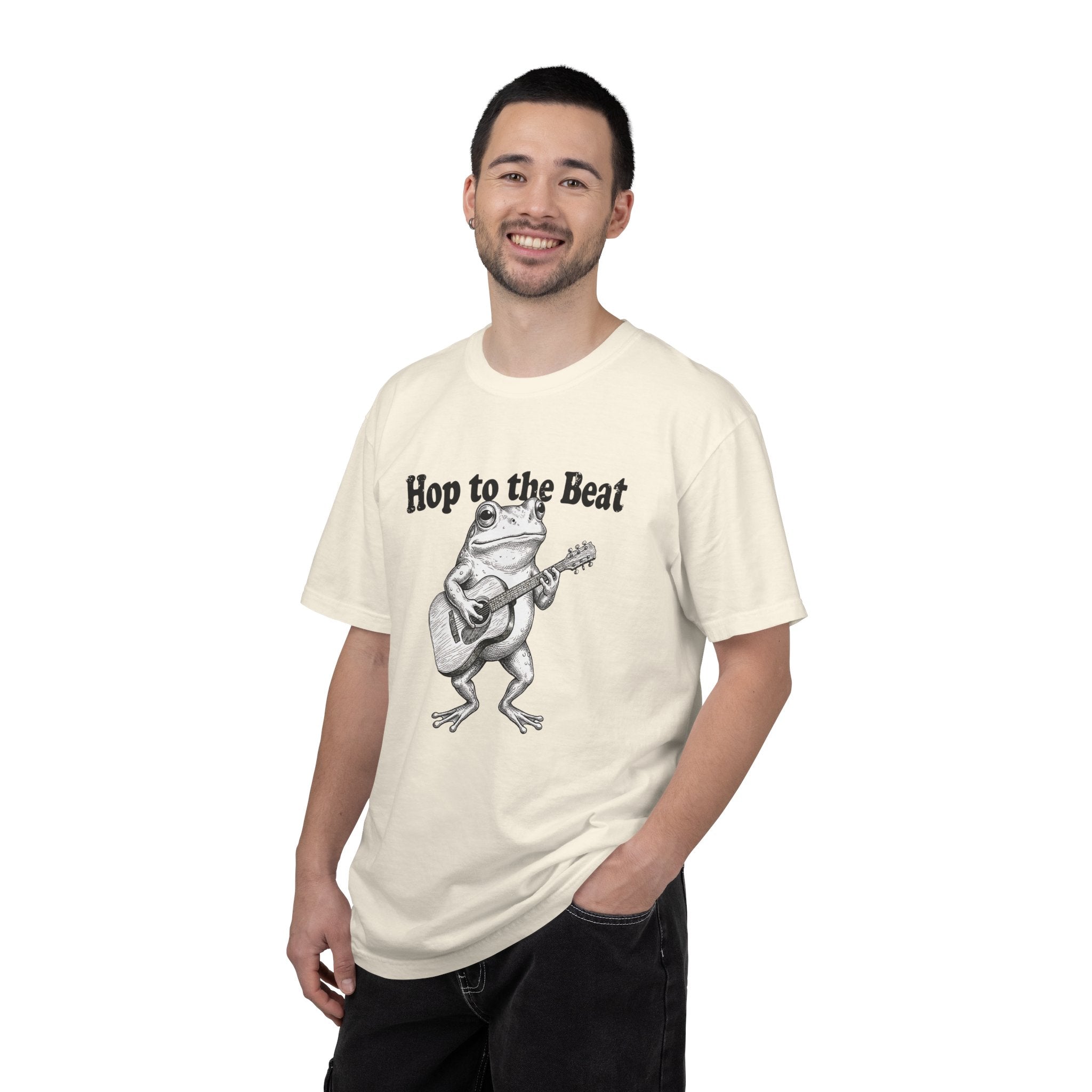 Hop to the Beat - Vintage Frog Guitar Tee | Comfort Colors® 1717