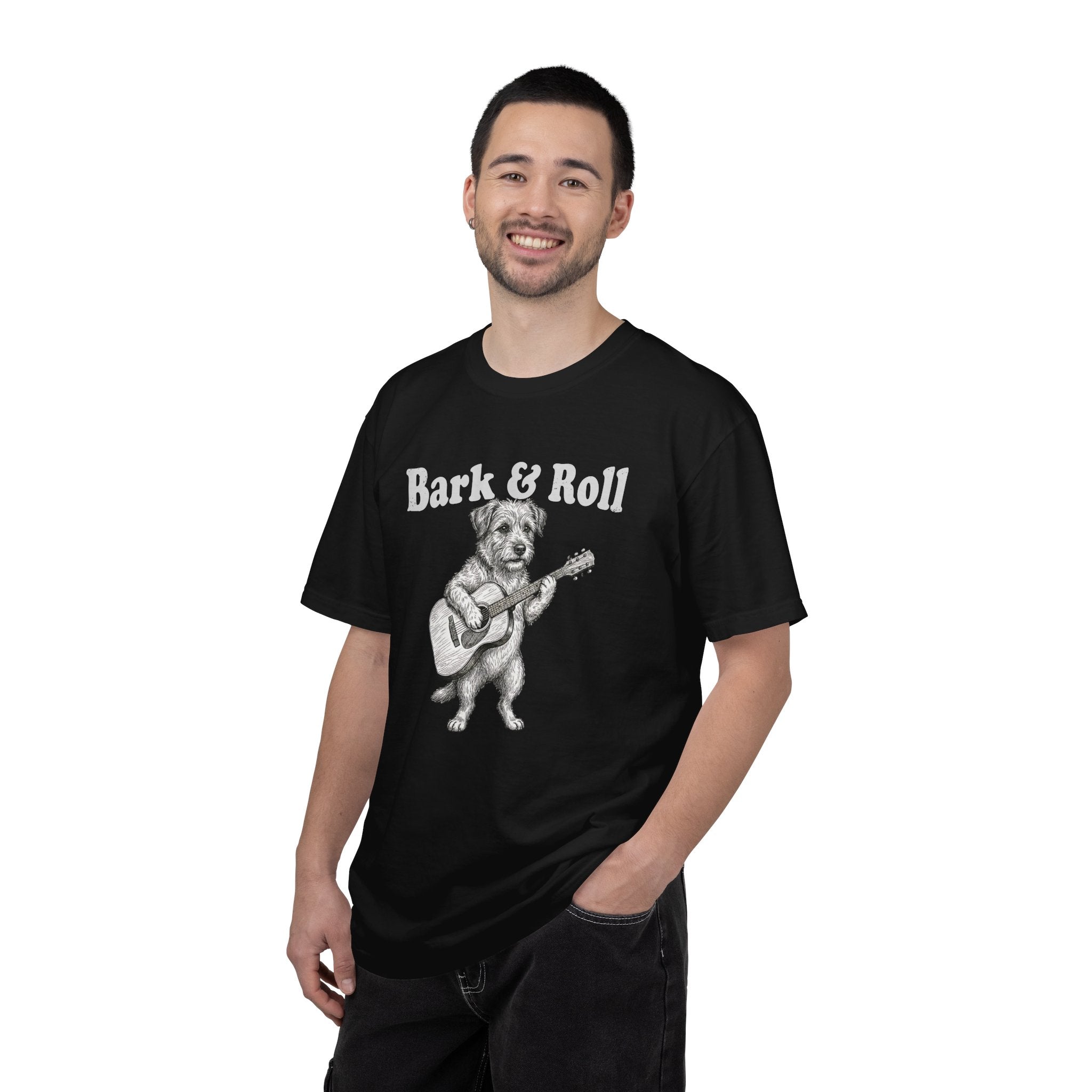 Bark & Roll - Vintage Dog Guitar Tee | Comfort Colors® 1717