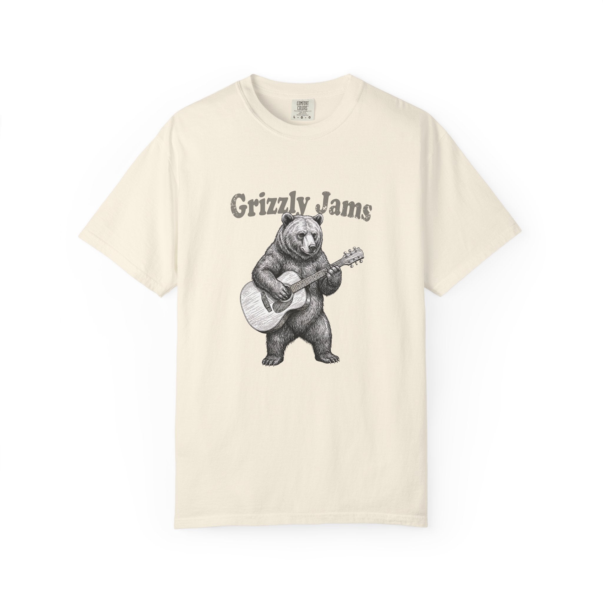 Grizzly Jams - Vintage Bear Guitar Tee | Comfort Colors® 1717
