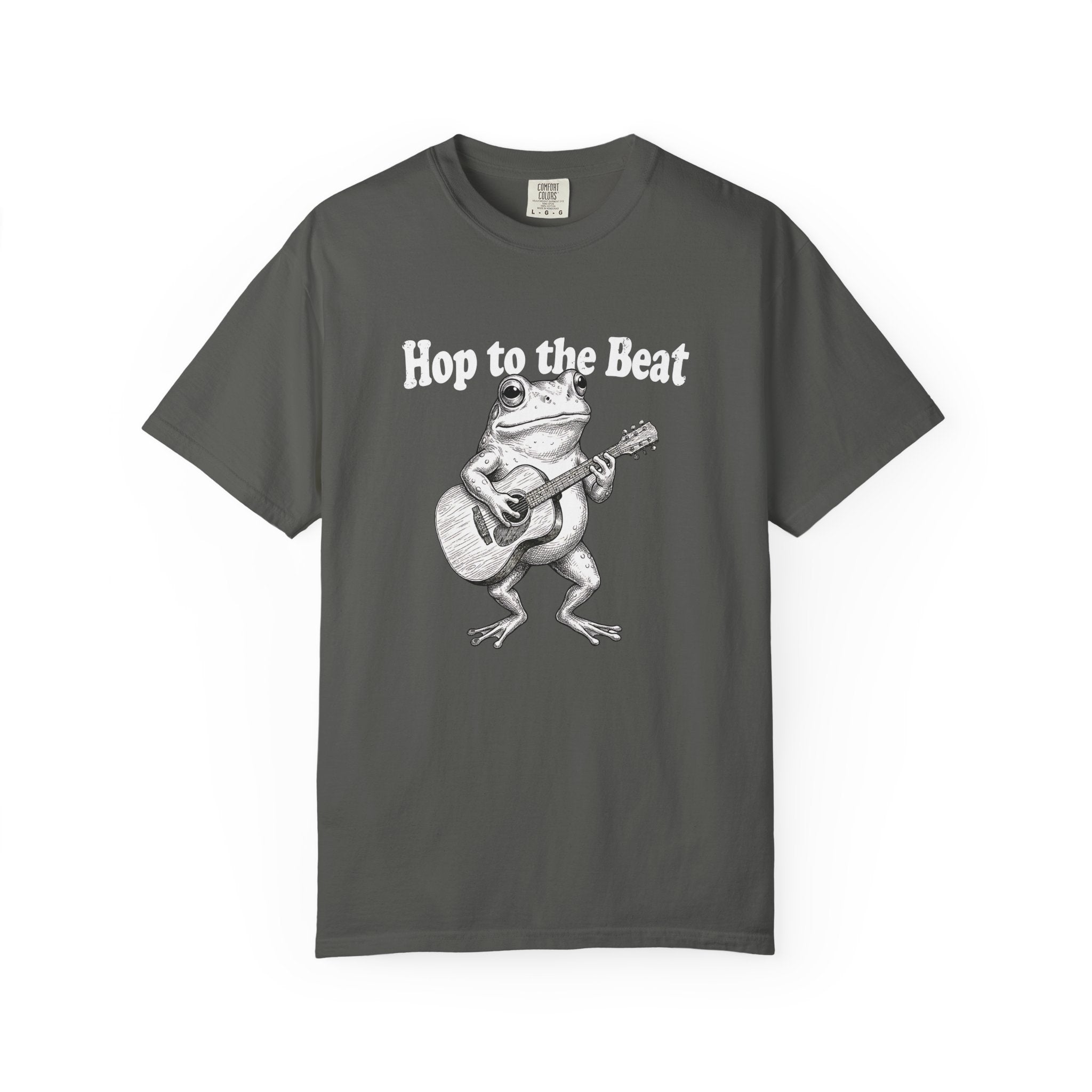 Hop to the Beat - Vintage Frog Guitar Tee | Comfort Colors® 1717