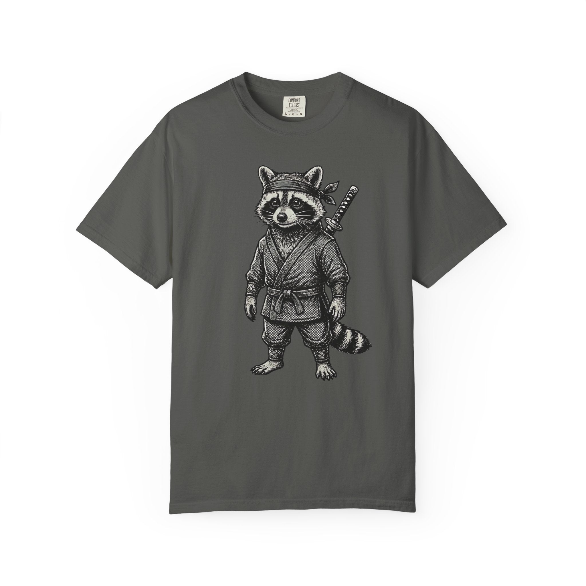 Shadow Bandit Tee - Shinobi Raccoon