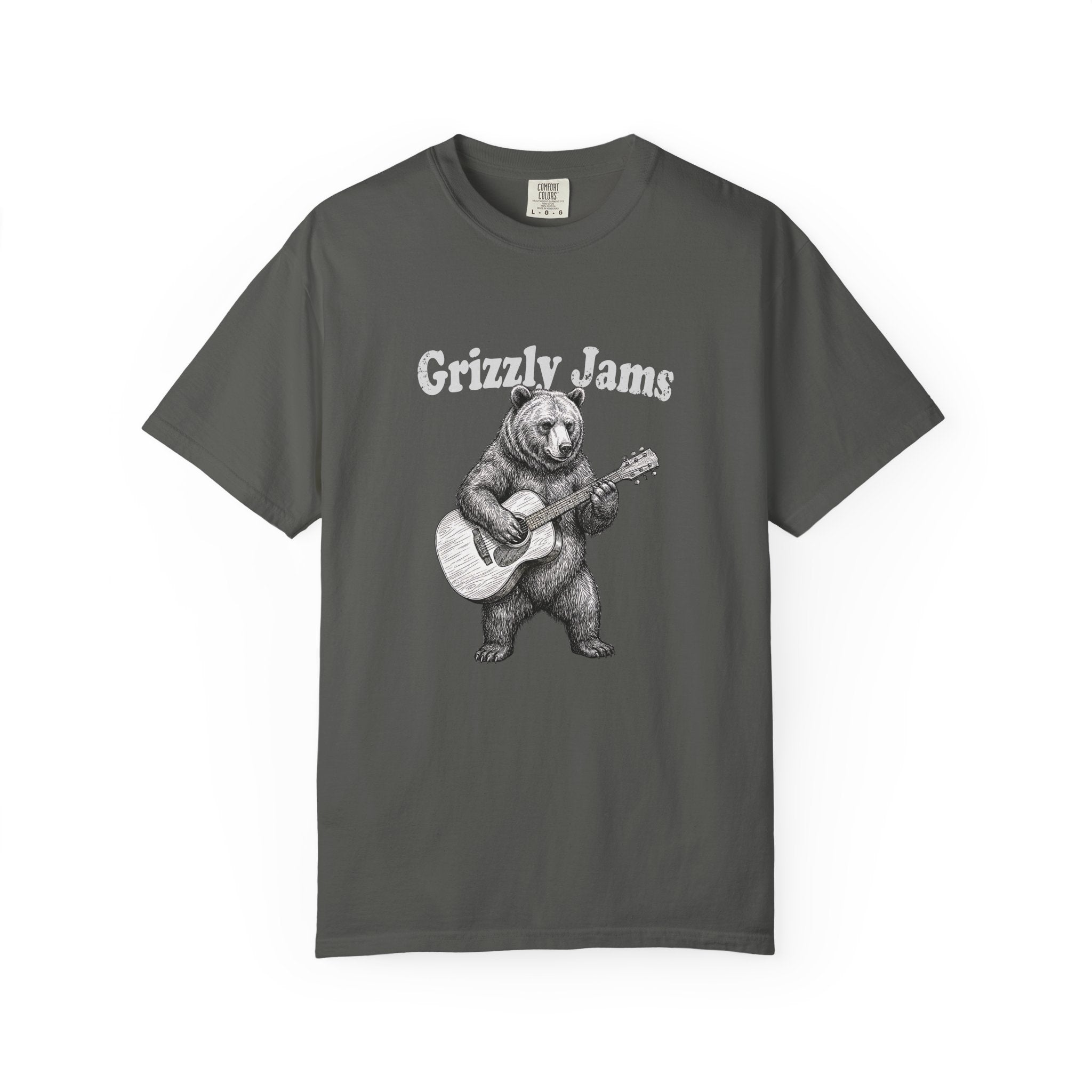 Grizzly Jams - Vintage Bear Guitar Tee | Comfort Colors® 1717